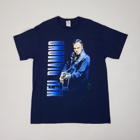 *Free with Purchase* 2015 Neil Diamond T-Shirt World Tour Concert Tee - Picture 7 of 7
